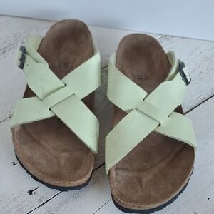 Birkenstock Light Green Sandals